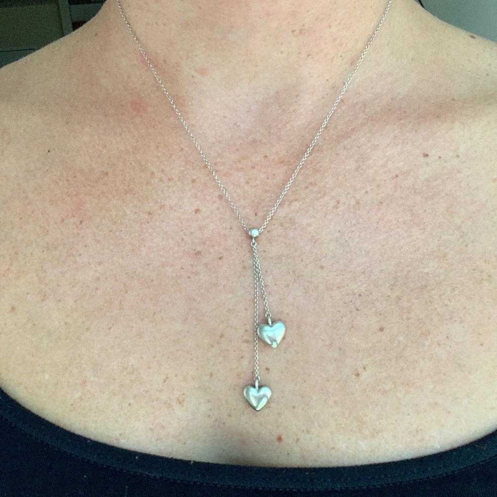 Tiffany & Co. Sterling Silver Heart Necklace
